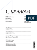 Yamaha Clavinova - MIDI Manual