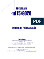 Manual de programação do PABX Intelbras 4015/6020