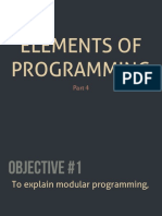 6 - Elements of Programming Part 4