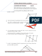 1222201921947PM-Class 9 Maths Worksheet - AREA OF PARALLELOGRAM AND TRIANGLES