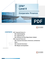 2021CFA二级公司金融 基础班 PDF