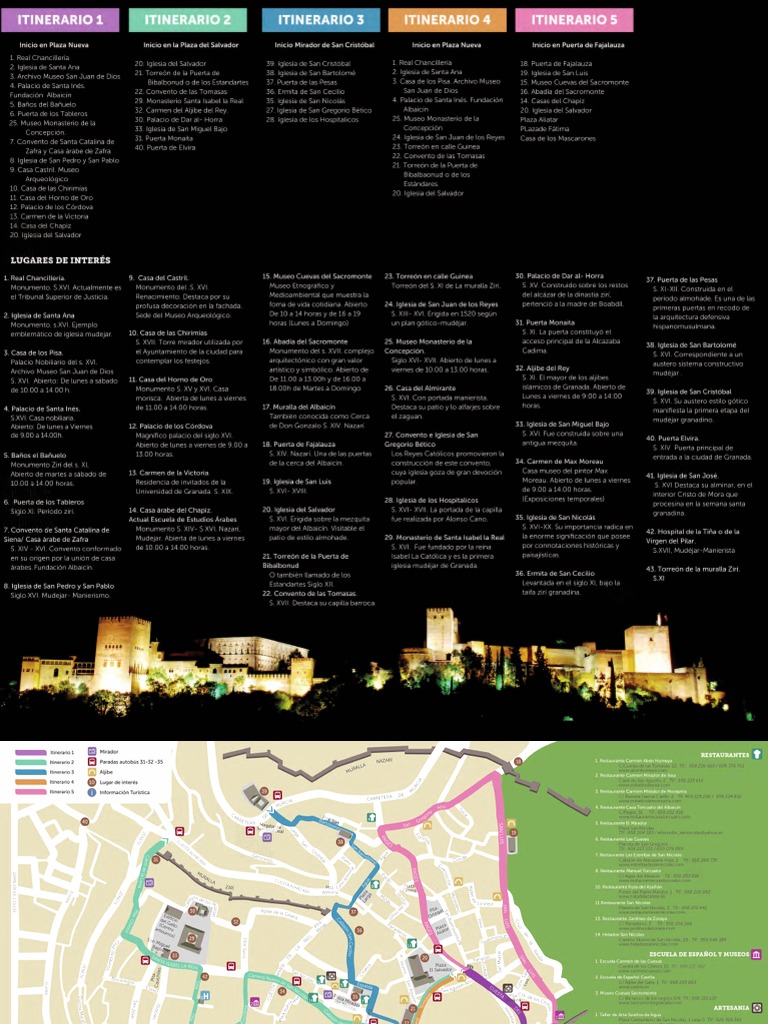 Plano Albaicin Sacromonte PDF