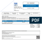 Factura Compresores Del Peru S.A.C.