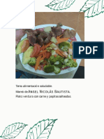 Tema Alimentación