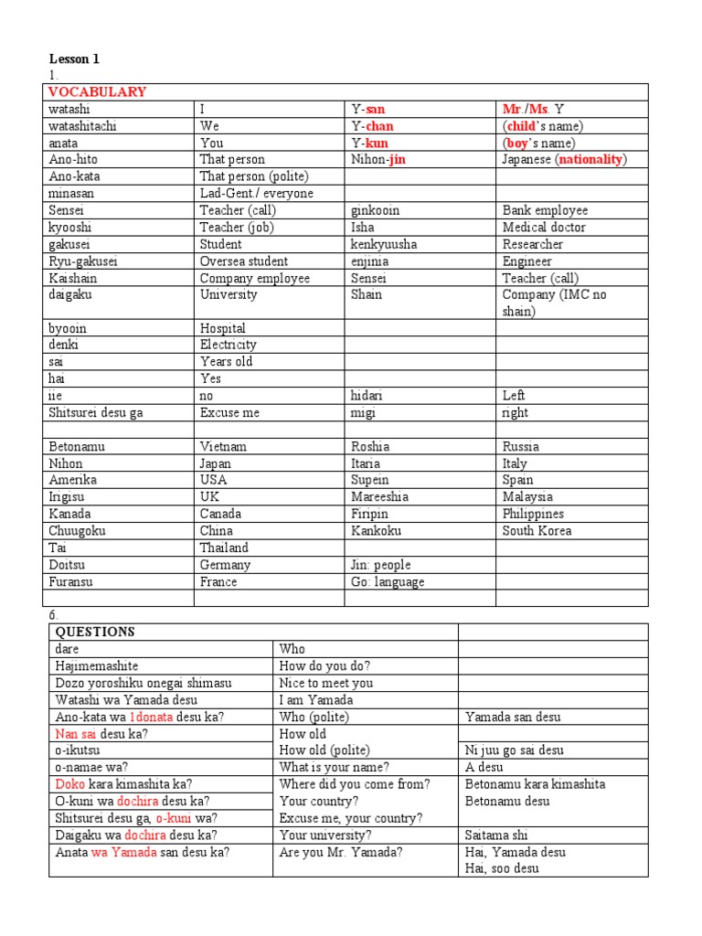 Japanese Text Pdf Japanese Language Food And Drink