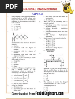 IES-OBJ-Mechanical Engineering-2000 Paper-II