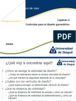 Controles Para El Diseño Geometrico de Vias