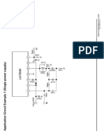 LA78040 APPLICATION CIRCUIT