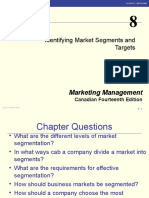 Identifying Market Segments and Targets: Marketing Management