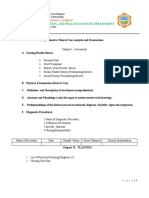Comprehensivem Clinical Case Analysis and Presentation Format