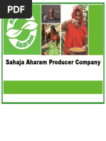 Sahaja - Aharam Producer Company