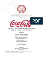 The Coca Cola Company Case Analysis