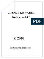 Jifunze Kiswahili Kidato Cha 1&2