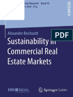 [Essays in Real Estate Research] Alexander Reichardt (Auth.) - Sustainability in Commercial Real Estate Markets (2016, Gabler Verlag)