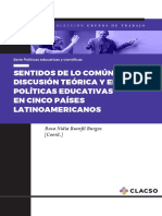 Buenfil Burgos_coor_2021_Sentidos de Lo Común en La Discusión Teórica