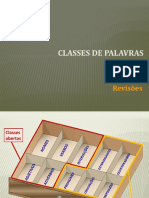 CLASSES DE PALAVRAS