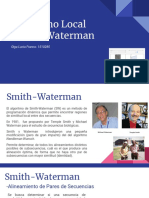 Algoritmo Local Smith - Waterman
