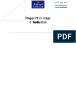 Rapport de Stage