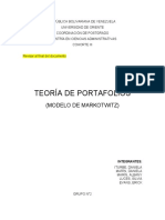 TEORÍA DE PORTAFOLIOS-mercado de Capitales