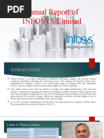 Annual Report of INFOSYS Limited