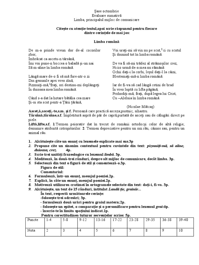 Limba | PDF