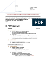 Correction D'examen El Franquismo