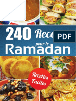 Livre 240 Recettes Pour Le Ramadan