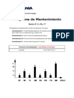 Programa de Mantenimiento Serie PGR