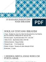 RAHASIA PARENTING NABI IBRAHIM