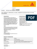 Sika® Microcrete-2000: Product Data Sheet