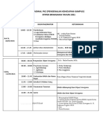 Revisi Jadwal PK2 Stiper Sriwigama Tahun 2021-1