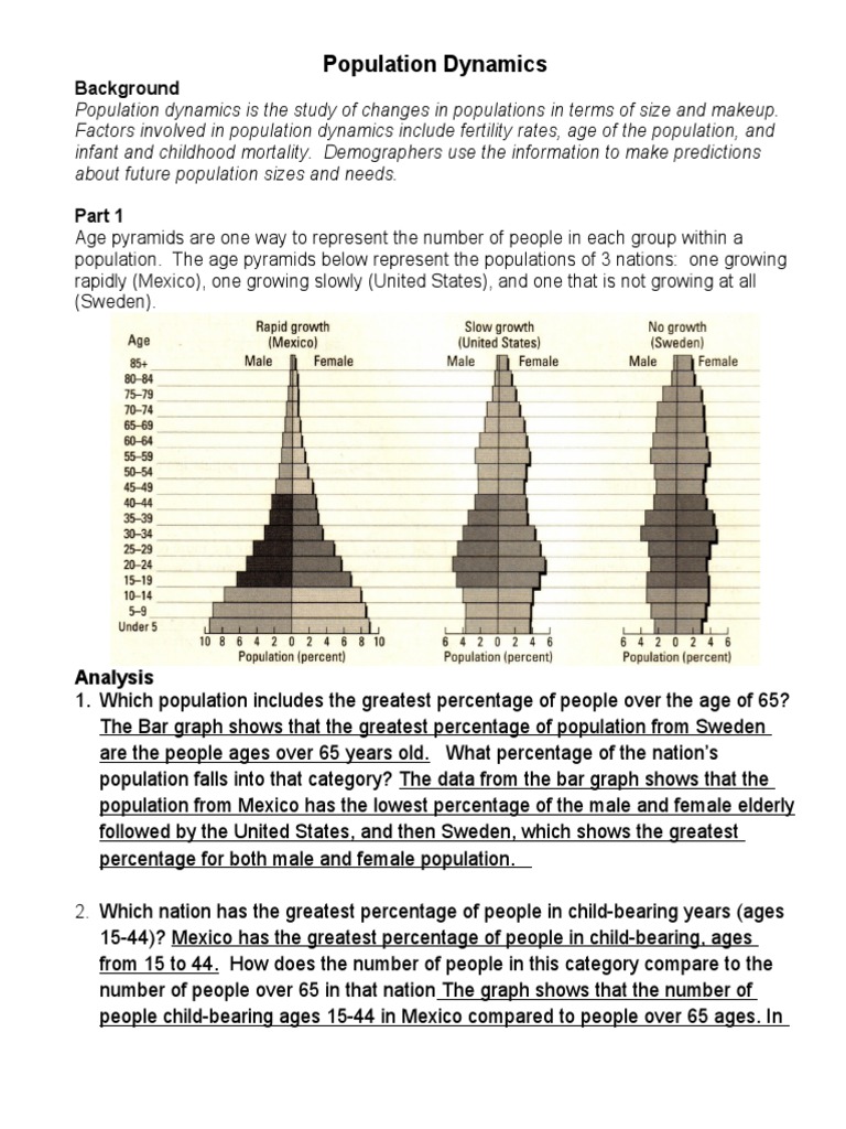 Understanding Population Dynamics | PDF | Cardiovascular Diseases ...