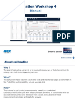 Calibration Workshop 4: Manual