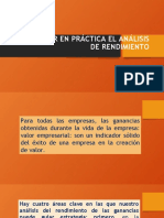 Poner en Práctica El Análisis Del Rendimiento