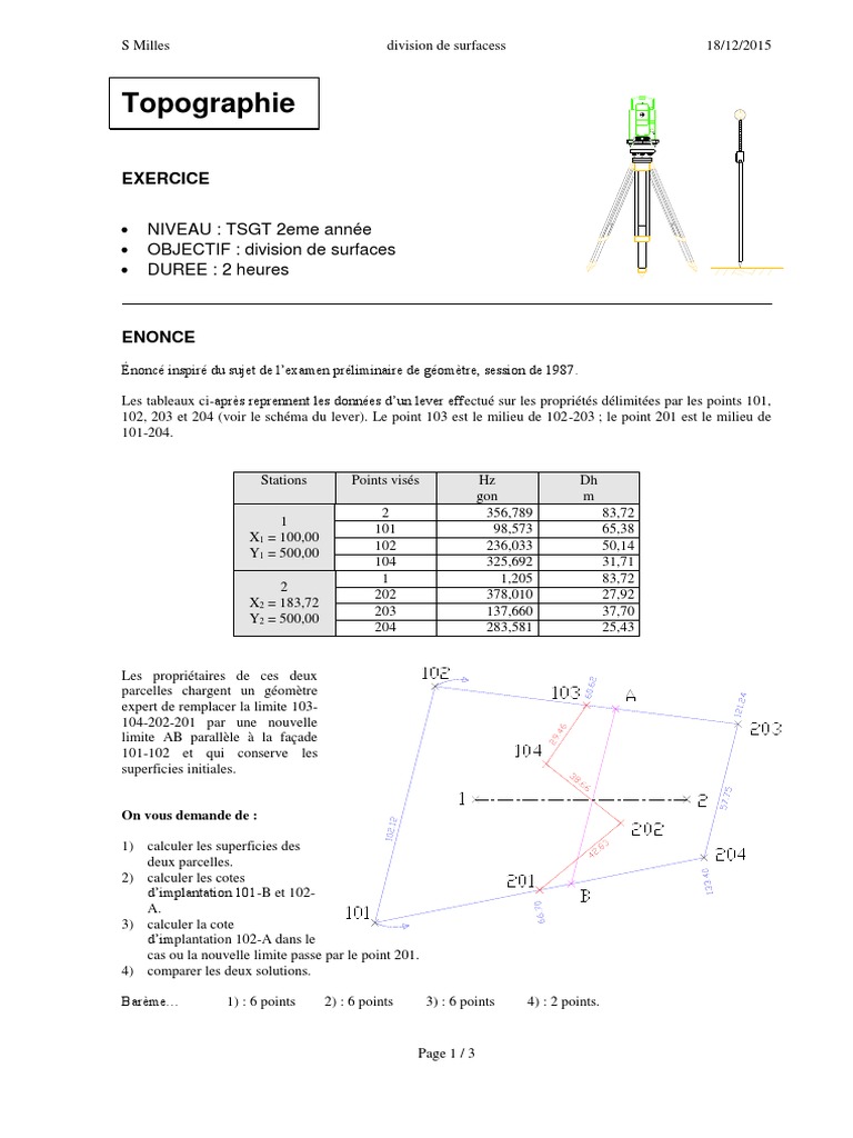 Division de Surfaces | PDF | Géométrie | Géométrie