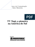 TV Tupi, pioneira da TV brasileira