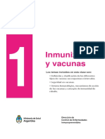 Las Vacunas. AS - Clase 1 - Inmunización y Vacunas