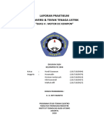 Pe2006 Laporan Praktikum Konversi & Tenaga Listrik - Motor DC Kompon