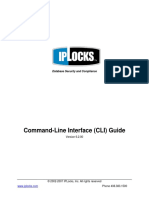 Command-Line Interface (CLI) Guide: Database Security and Compliance