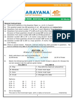 PT2, (21-22) SOCIAL-Examination For - PAN INDIA-CBSE-05-10-21. Class VII - Exam