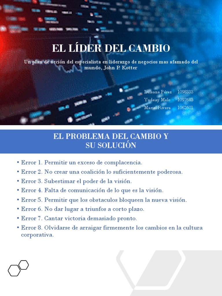 Estrategias de Cambio Organizacional | PDF | Comunicación | Liderazgo