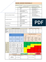 Form Risk Assessment Per Pekerjaan