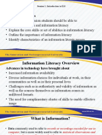 Unit 1 Introduction To Information Literacy Skills (ILS)