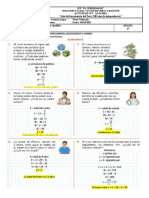 Actividades Digitales PM6 - 3 Álgebra UV - Ecuaciones III