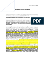 Investigación Acción Participativa