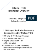 Cellular / PCS Technology Overview: Connecticut Siting Council Cellular Symposium