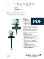 Liquiphant M FTL51C: Technical Information