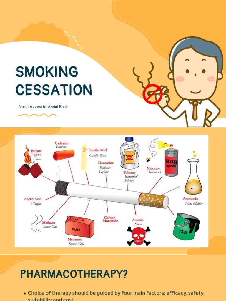 Smoking Cessation Presentation PDF Smoking Cessation Nicotine