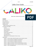 Caliko User Guide