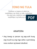 Ang Tono NG Tula